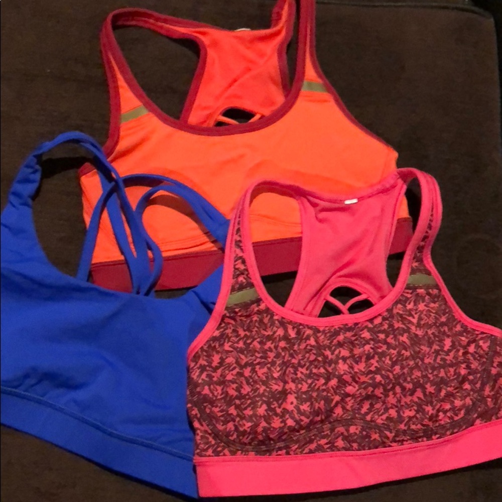 Lululemon bra 3 total (2 sz6, sz4)